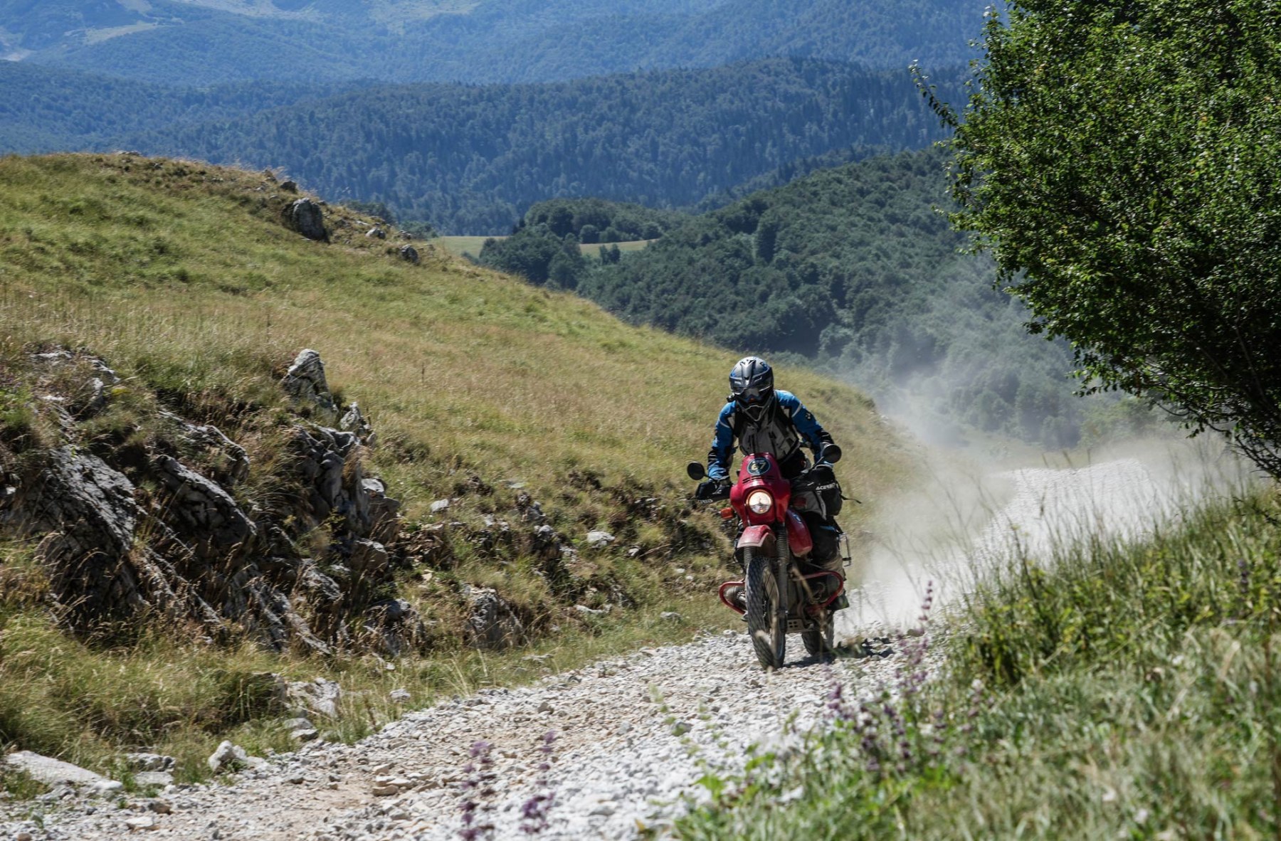 Schotterauffahrt Schotterauffahrt