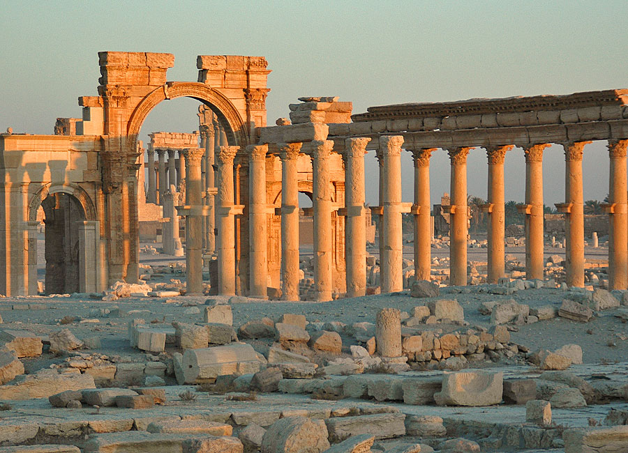 Palmyra in der Abendsonne 2009